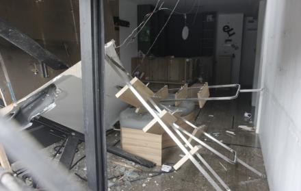 negocio de Conny Garcés fue atacado en Urdesa