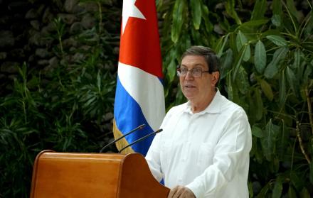 Bruno Rodriguez, canciller de Cuba