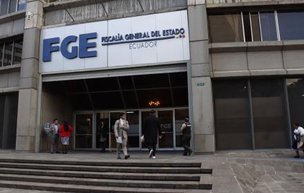 La sede de la Fiscalía General en Quito