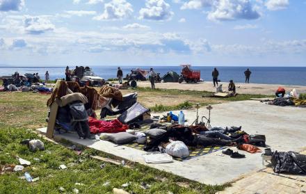 Beirut, Líbano, desplazados