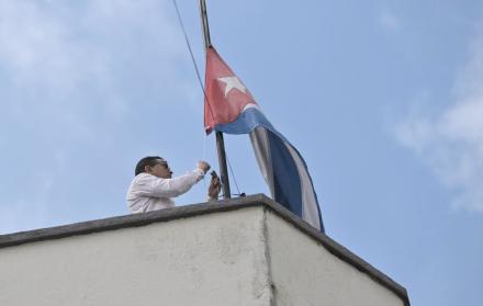 Delegación de Cuba en Ecuador deja la Embajada en Quito este 6 de marzo de 2026.