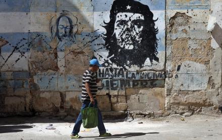 mural con la imagen de Ernesto 'Che' Guevara