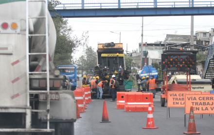 mantenimiento vial se suspenden en Quito