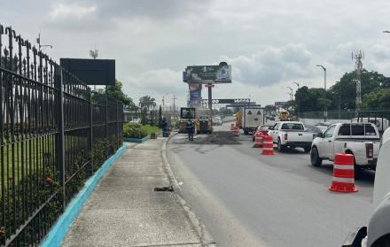 trabajos en avenida Pedro Menéndez Gilbert