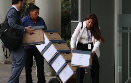 La audiencia de juicio del caso Triple A se instaló la mañana de este 7 de marzo en el Complejo Judicial Norte de Quito.