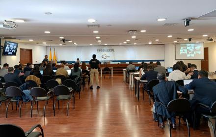 La audiencia de juicio del caso Triple A se inició este 8 de marzo de 2026 en el Complejo Judicial Norte de Quito.