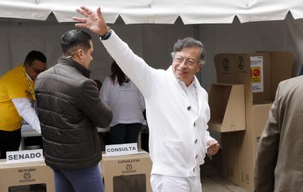 El presidente de Colombia, Gustavo Petro