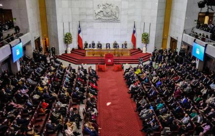 Congreso Nacional, en Valparaíso (Chile).