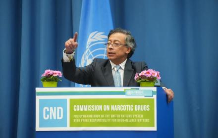 El presidente de Colombia, Gustavo Petro, cuestionó en Viena la iniciativa estadounidense Escudo de las Américas.