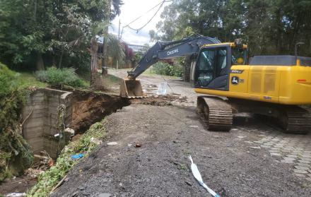 emergencia por lluvias en Quito