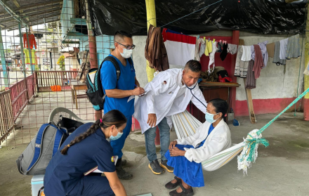 Brigadas medicas en Zaruma
