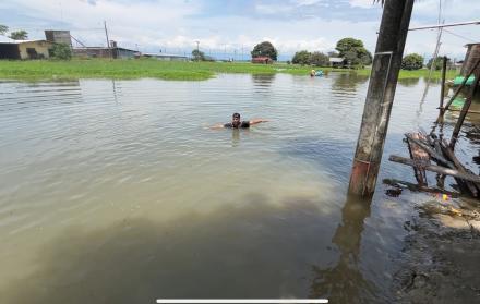 La Chala inundación