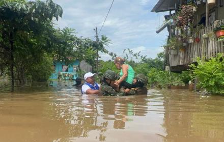Los desbordamientos de ríos se han convertido en uno de los impactos más recurrentes del invierno en Ecuador.