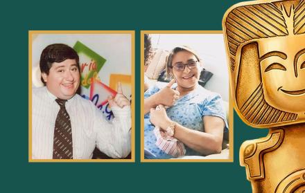 Mimo Cava y Amparo Guillén.