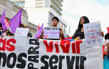 Protestas en Quito