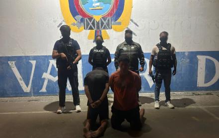 Un operativo en el cantón El Guabo dejó como resultado la aprehensión de un ciudadano y el aislamiento de un menor de edad.