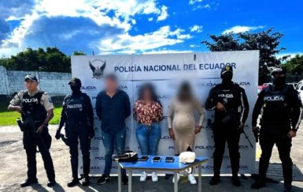 detenidos por secuestro en Cumbayá