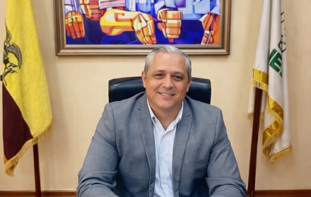 Jorge Luis Moncayo, vocal de los asegurados del IESS.