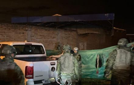 operativo militar en Machachi