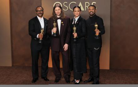 Ganadores del Óscar por la película Sinners.