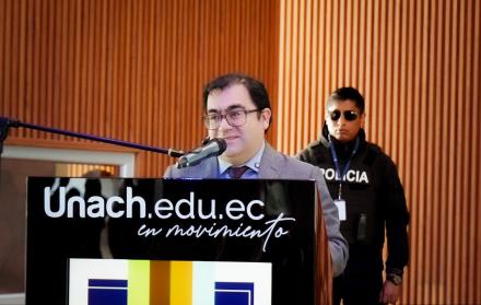 Jhoel Escudero, presidente de la Corte Constitucional del Ecuador