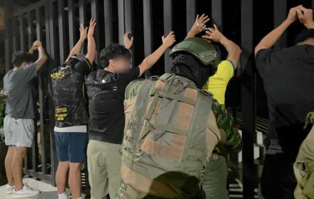 Operativos en toque de queda