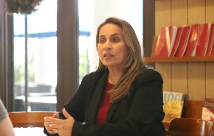 Alexandra Villacís informó que presentó una acción de hábeas data