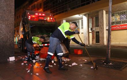 recolección de basura en Guayaquil