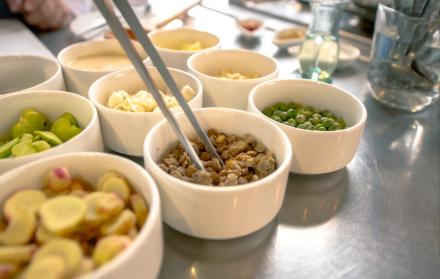 granos e ingredientes de la fanesca