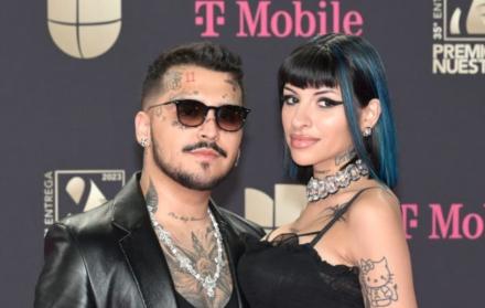 Christian Nodal y Cazzu