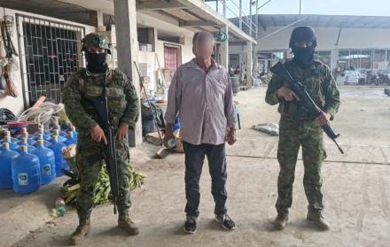 Un ciudadano fue aprehendido durante una operación militar ejecutada en la Hacienda La Clementina