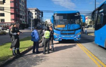 accidente de transito QUITO