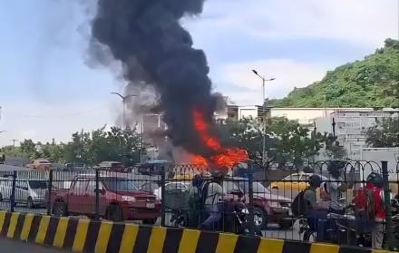 incendio bus Metrovía 21 mar 26