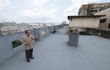terraza del edificio El Fórum
