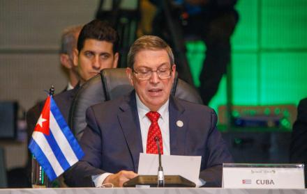Bruno Rodriguez, canciller de Cuba