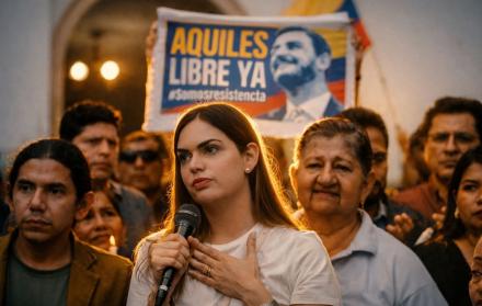 Fiorella Yzaca, esposa de Aquiles Alvarez