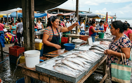 Imagen referencial. La lisa es un pescado popular en Ecuador, consumido en ceviches y preparaciones tradicionales