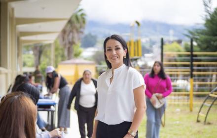 Verónica Arias, parlamentaria andina