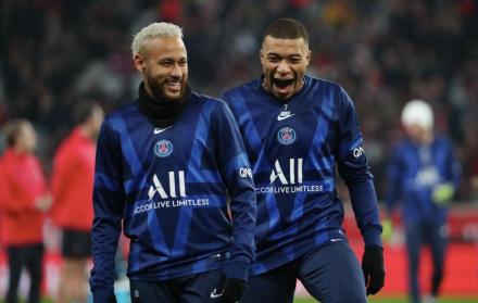 neymar y mbappé juntos en psg