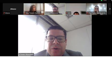 El fiscal Dennis Villavicencio solicitó vincular al asambleísta Raúl Chávez a la investigación del caso Goleada.