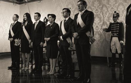 El mismo Gobierno de Daniel Noboa publicó una foto gris de la condecoración a Kristi Noem, una funcionaria que fue cuestionada y despedida del ICE por Donald Trump.