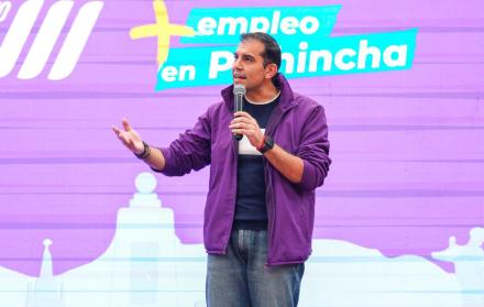 Harold Burbano es ministro del Trabajo en le Gabinete del presidente Daniel Noboa.