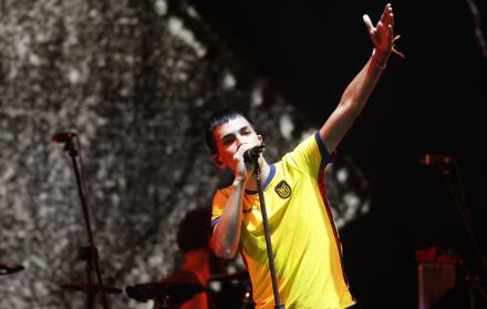 Milo J canta en Guayaquil.