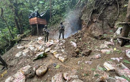 Una operación militar ejecutada en el sector Salinas de Montenuevo, en la provincia de Santo Domingo de los Tsáchilas
