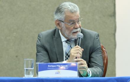Enrique Pita es el vicepresidente del Consejo Nacional Electoral (CNE).