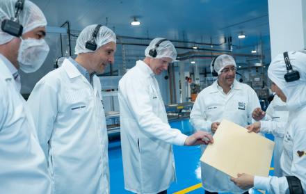 Nestlé Ecuador inauguró una nueva línea automatizada en Surindu.