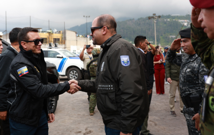 Daniel Noboa y John Reimberg