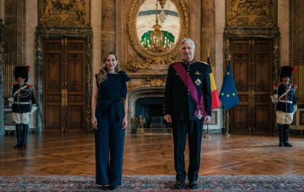 Andrea González, embajadora de Ecuador en Bélgica