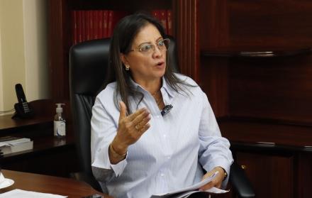 Elena Nájera es vocal del Consejo Nacional Electoral (CNE).