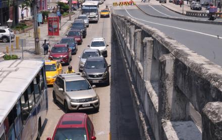 Tráfico en La Garzota